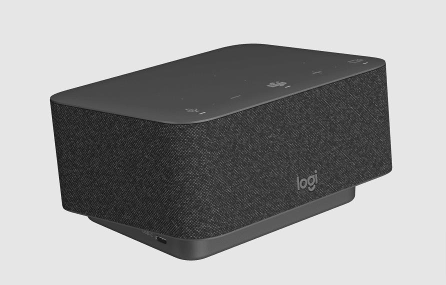 ウェブ会議で活躍するスピーカーフォンの｢Logi Dock｣。ドッキング