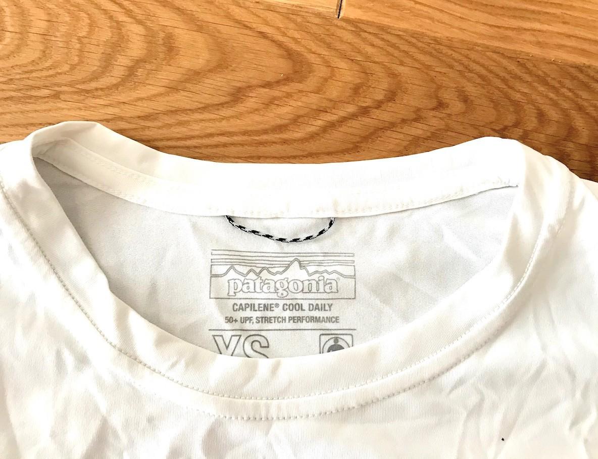 patagoniaのロンT、ラッシュガードが暑い真夏でもサラッと着れるよ