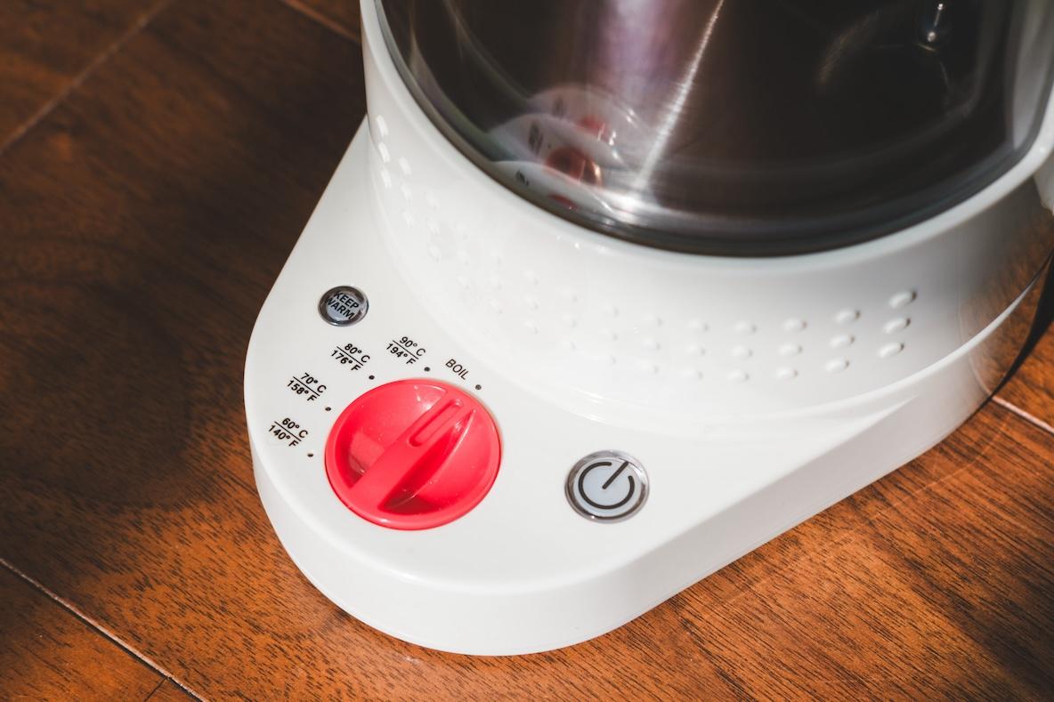 正解の電気ケトル」これだったんだ！温度調整＆保温機能がついている