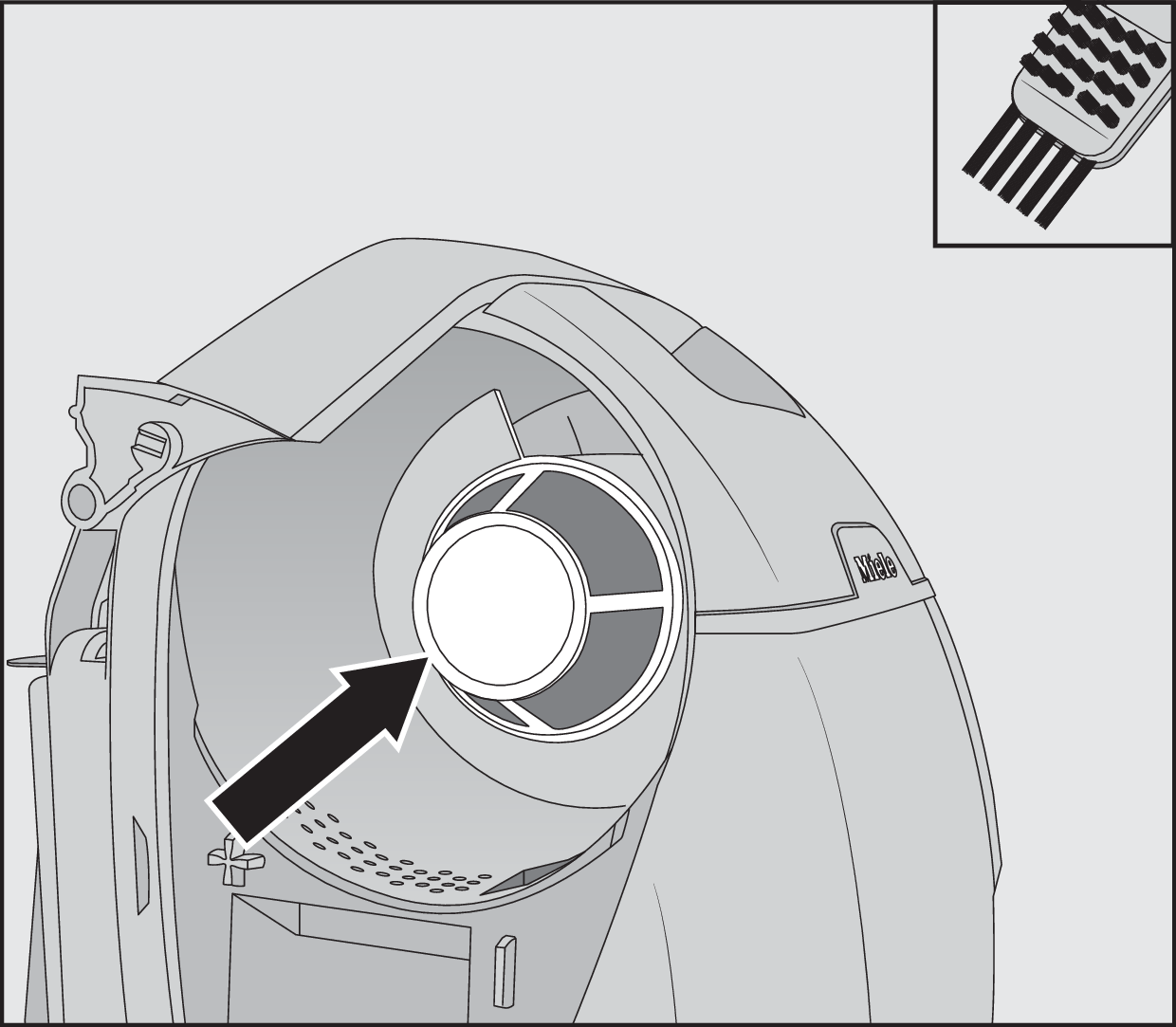 Miele Canister Vacuum Cleaner | The cleaning performance of the