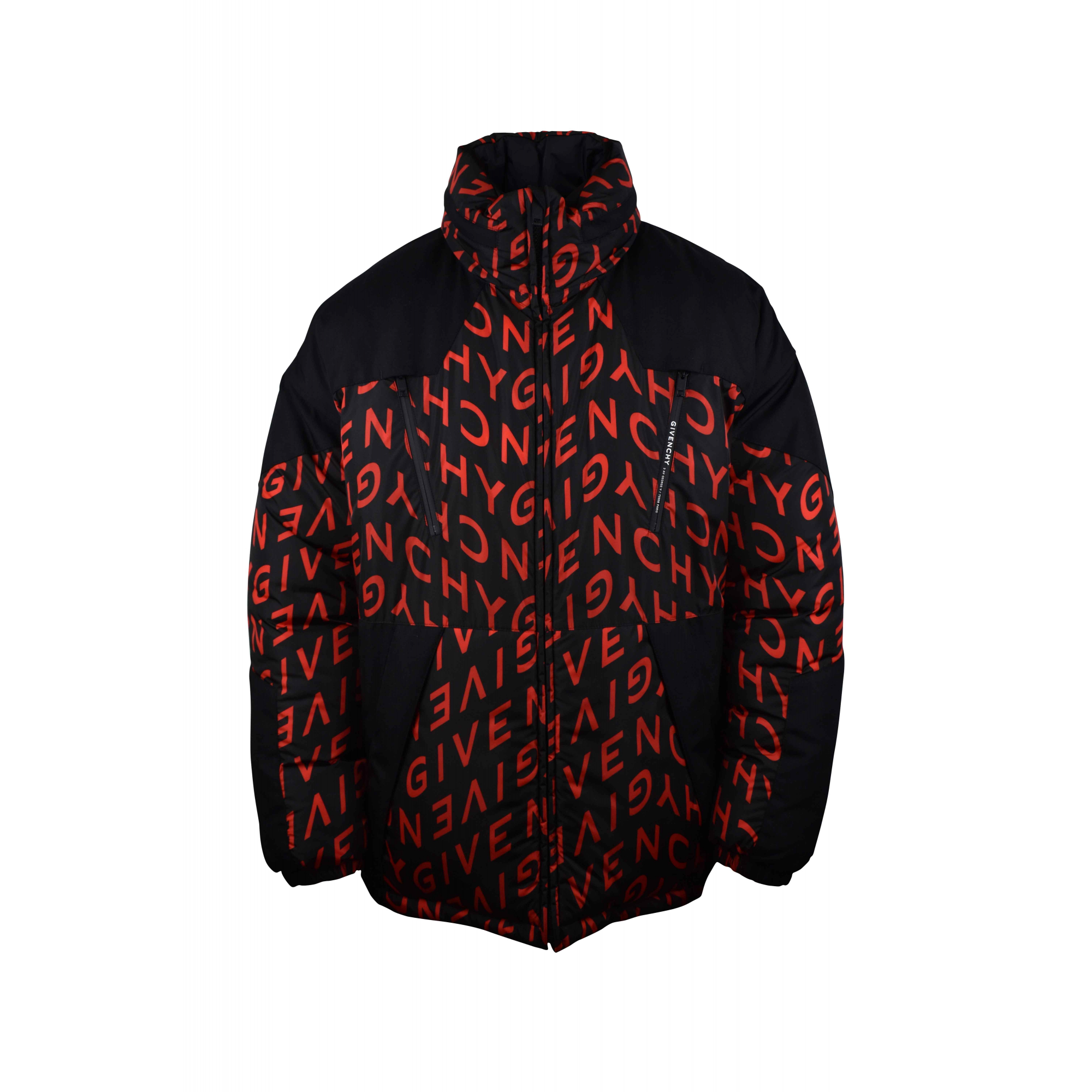 Men's luxury jacket - Givenchy reversible down jacket in red and