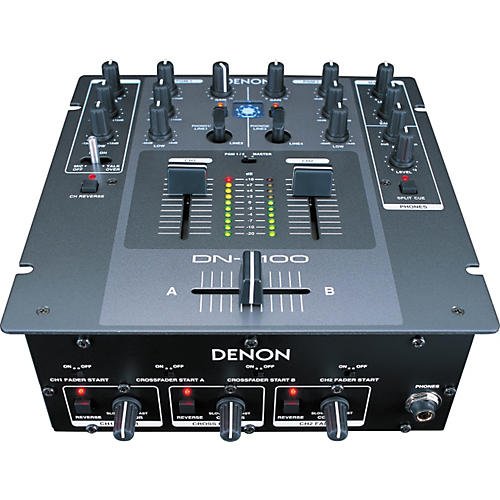 Denon DJ DN-X100 Professional 2-Channel DJ Mixer | Musician's Friend