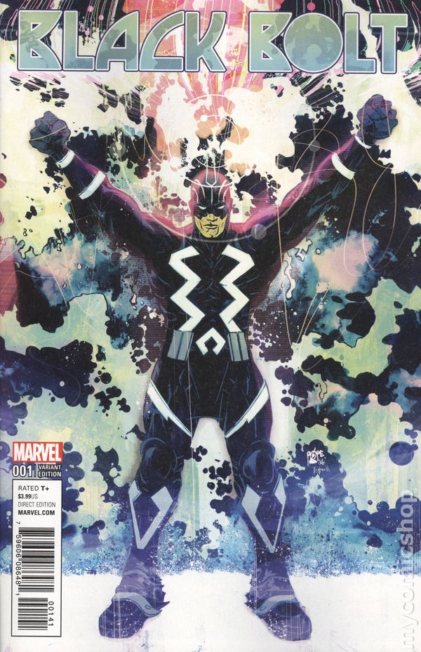 Black Bolt (2017 Marvel) comic books