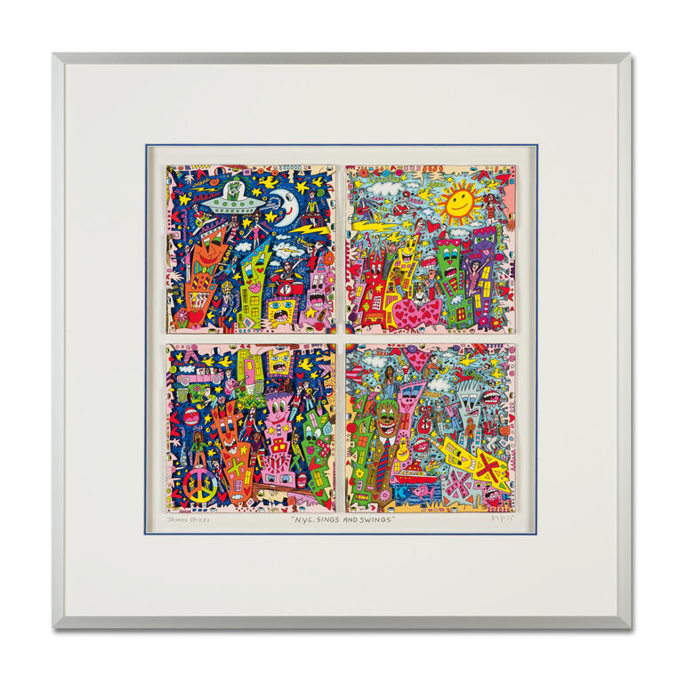 James Rizzi – New York City sings and swings, 2013 kaufen