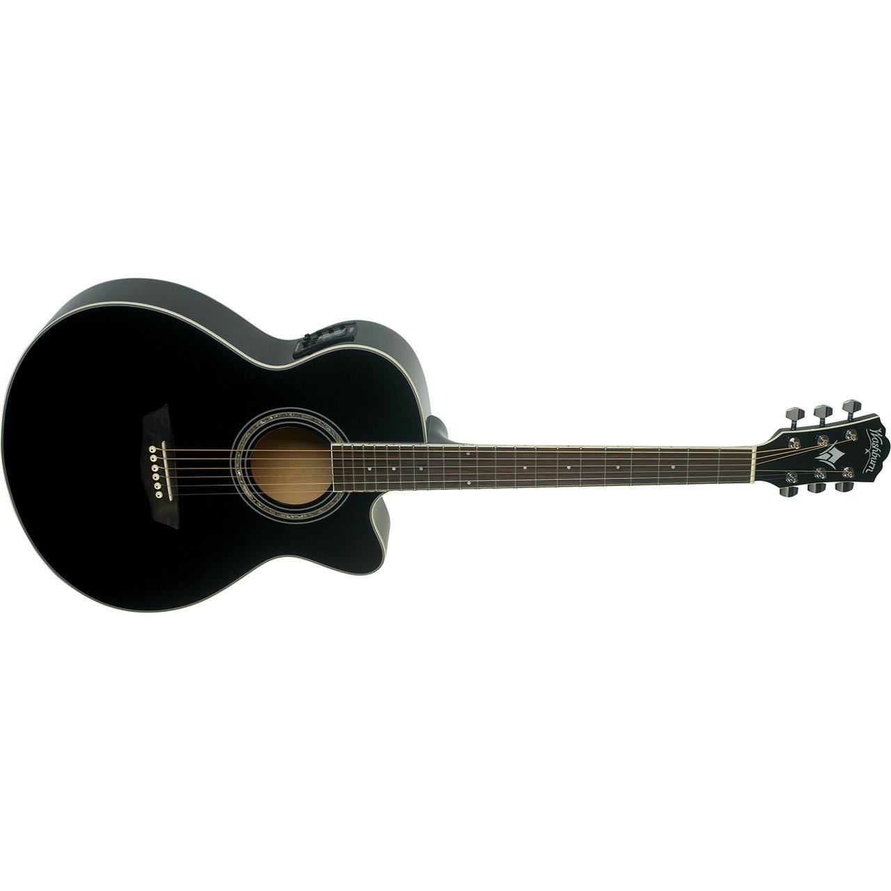 Washburn Festival Series EA12B Mini Jumbo Cutaway Acoustic