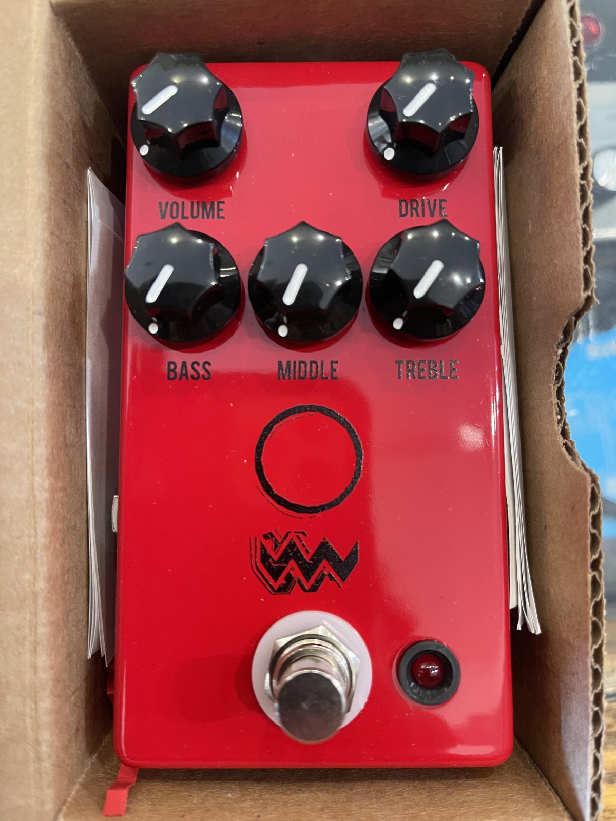 AGC3】自作Angry Charlie V3/赤P/9〜18V電源対応 自作Angry Charlie V3