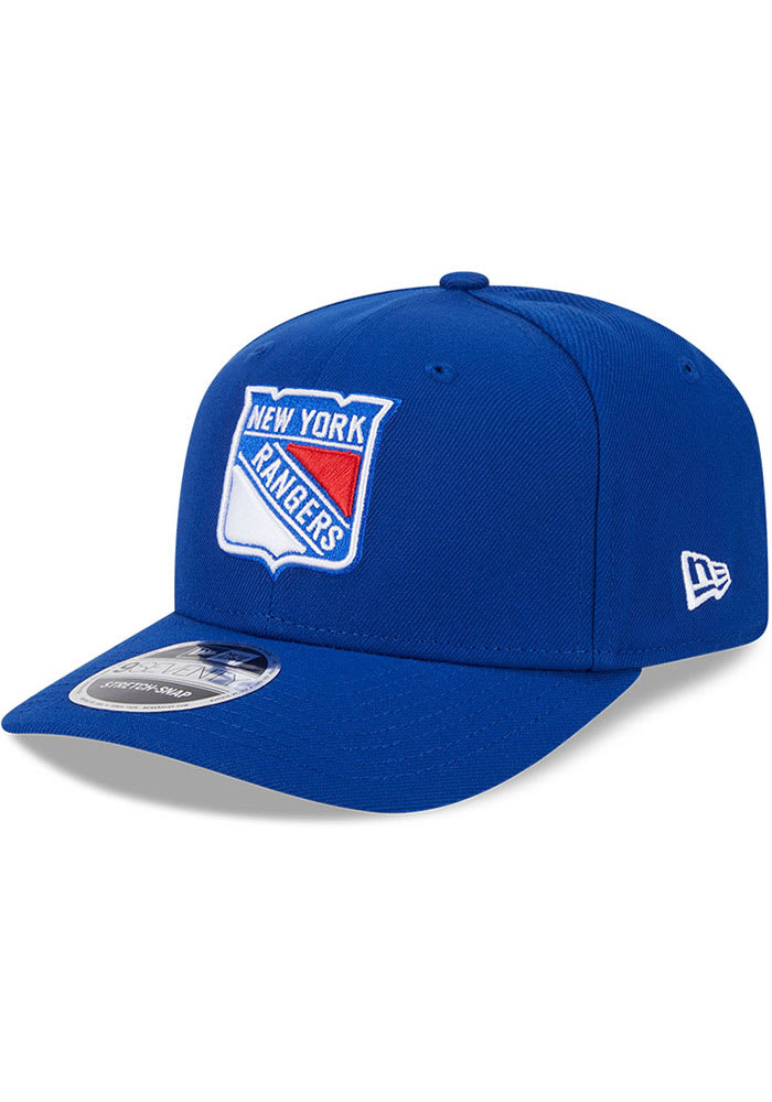 New Era New York Rangers BLUE 9SEVENTY Stretch Snap Adjustable Hat