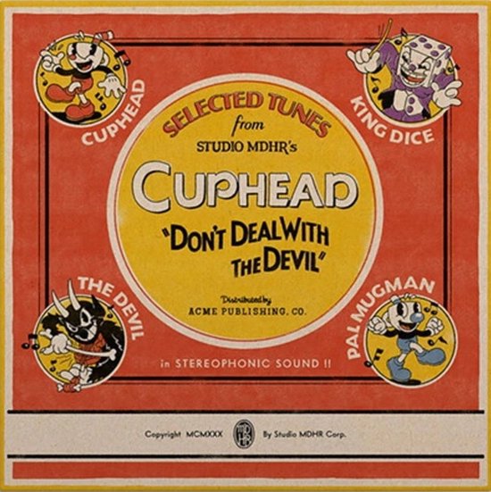 Kristofer Maddigan Cuphead Soundtrack - 2LP met Don't Deal With