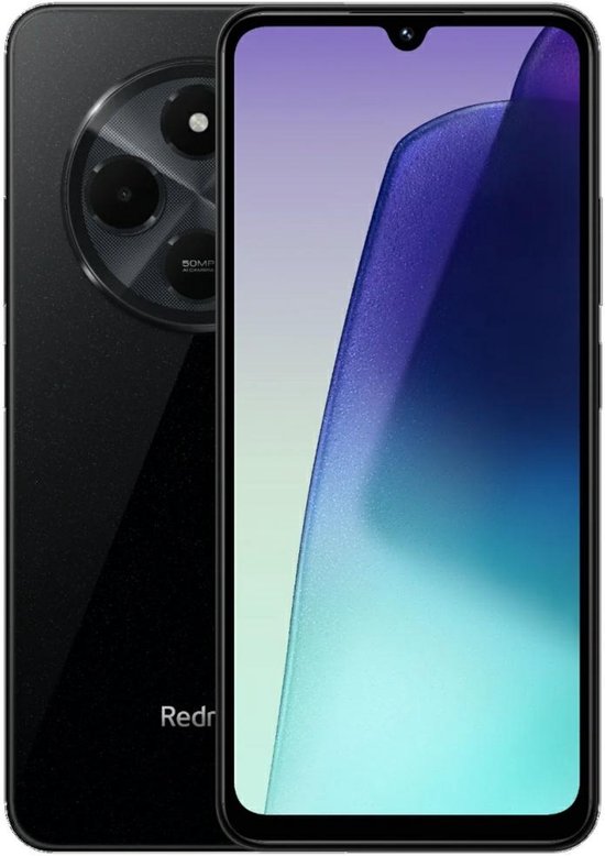 Xiaomi Redmi 14C - 128GB opslag - 4GB RAM - Midnight Zwart | bol