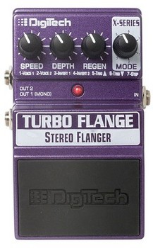 DigiTech Turbo Flange Stereo Flanger Pedal | Sweetwater