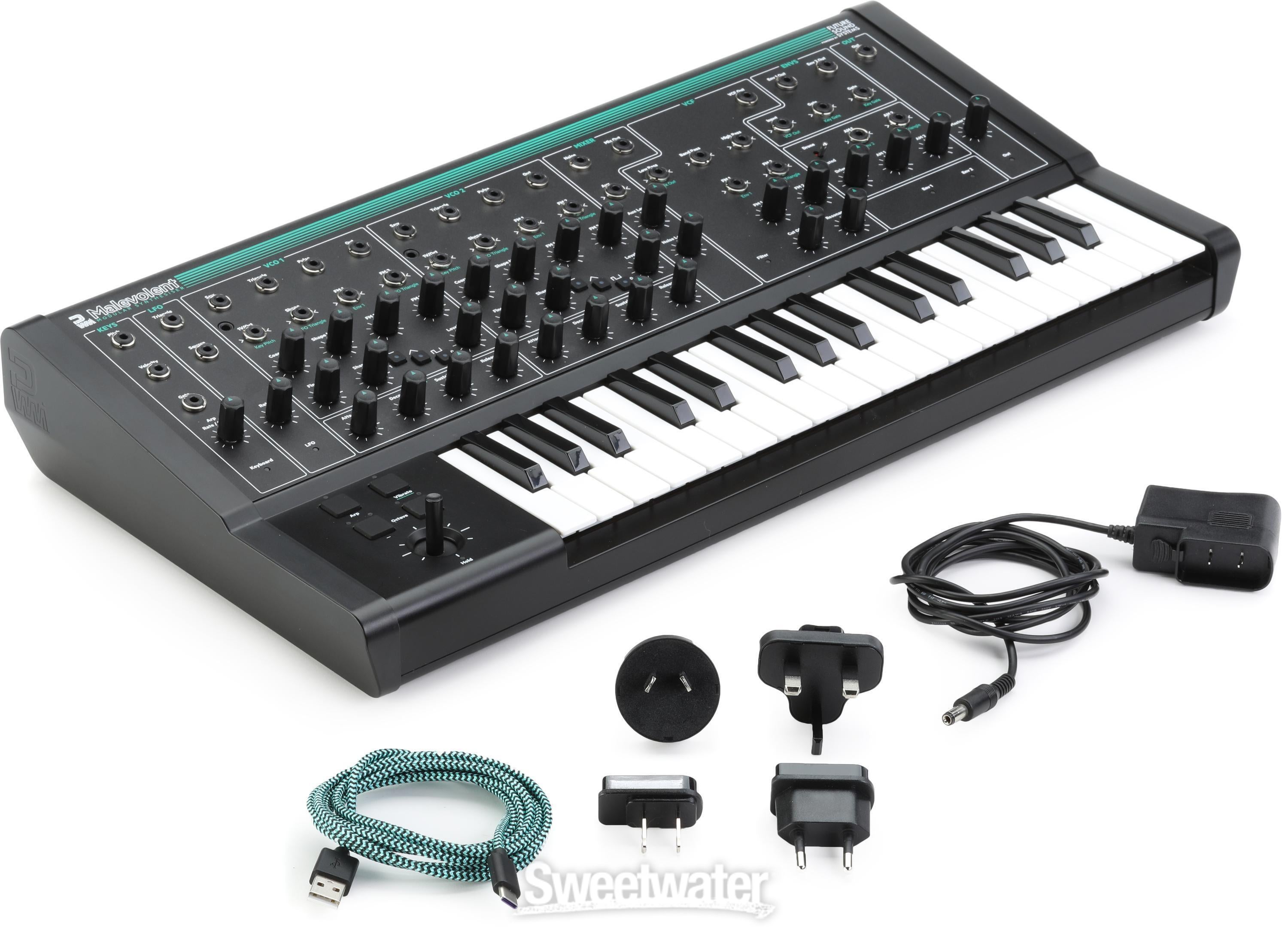 PWM Malevolent Monophonic Semi-modular Analog Synthesizer | Sweetwater