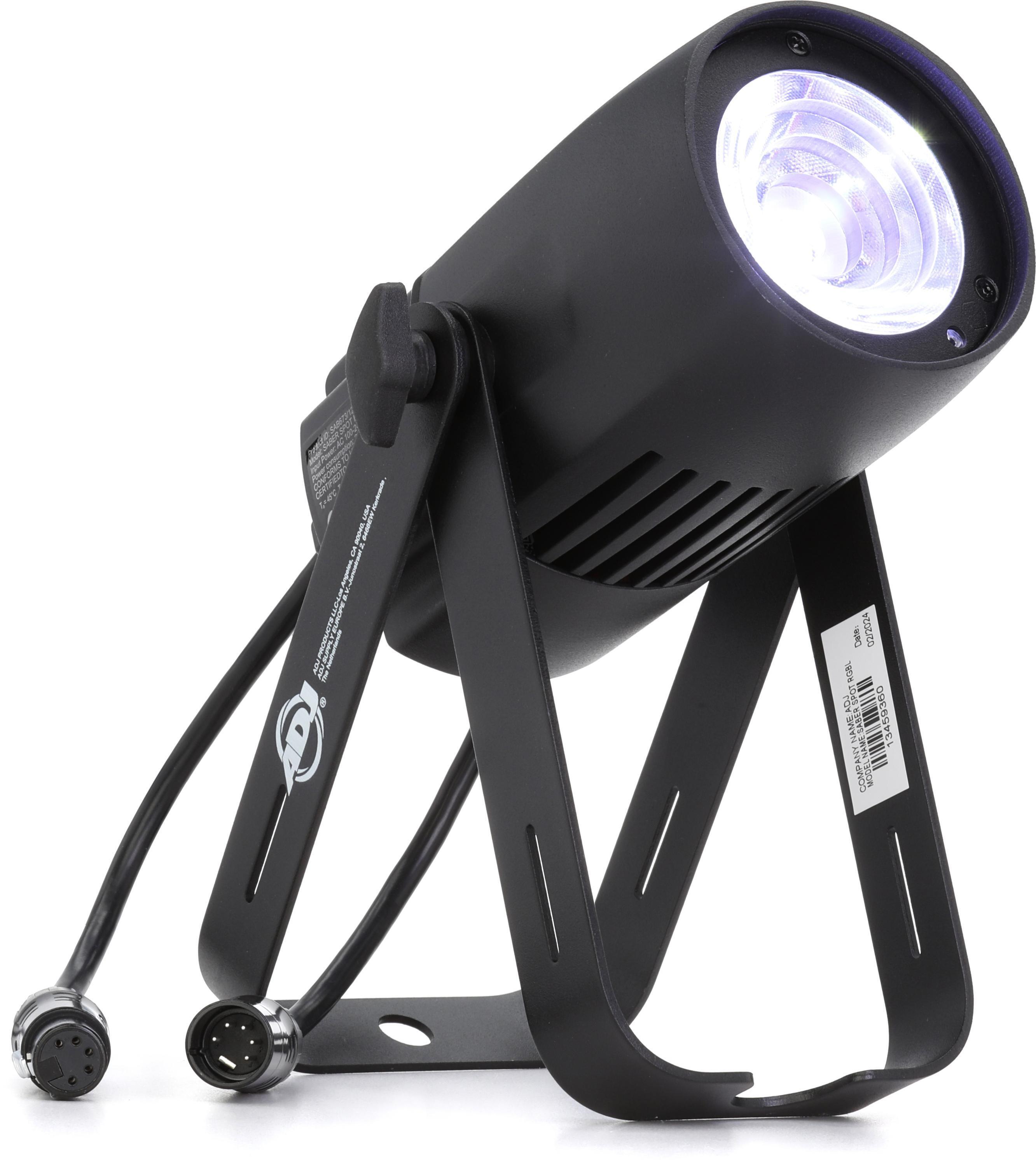 ADJ Pinspot LED Quad DMX 8W RGBW LED Pinspot | Sweetwater