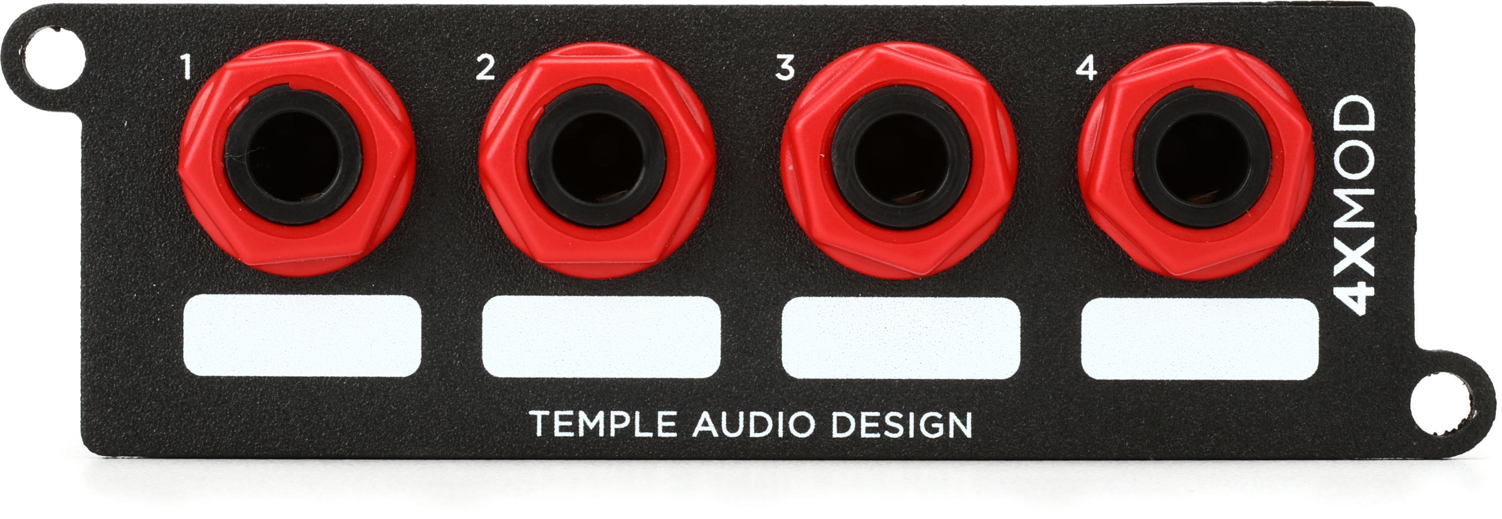 Temple Audio 4-Way Jack Patch Module | Sweetwater