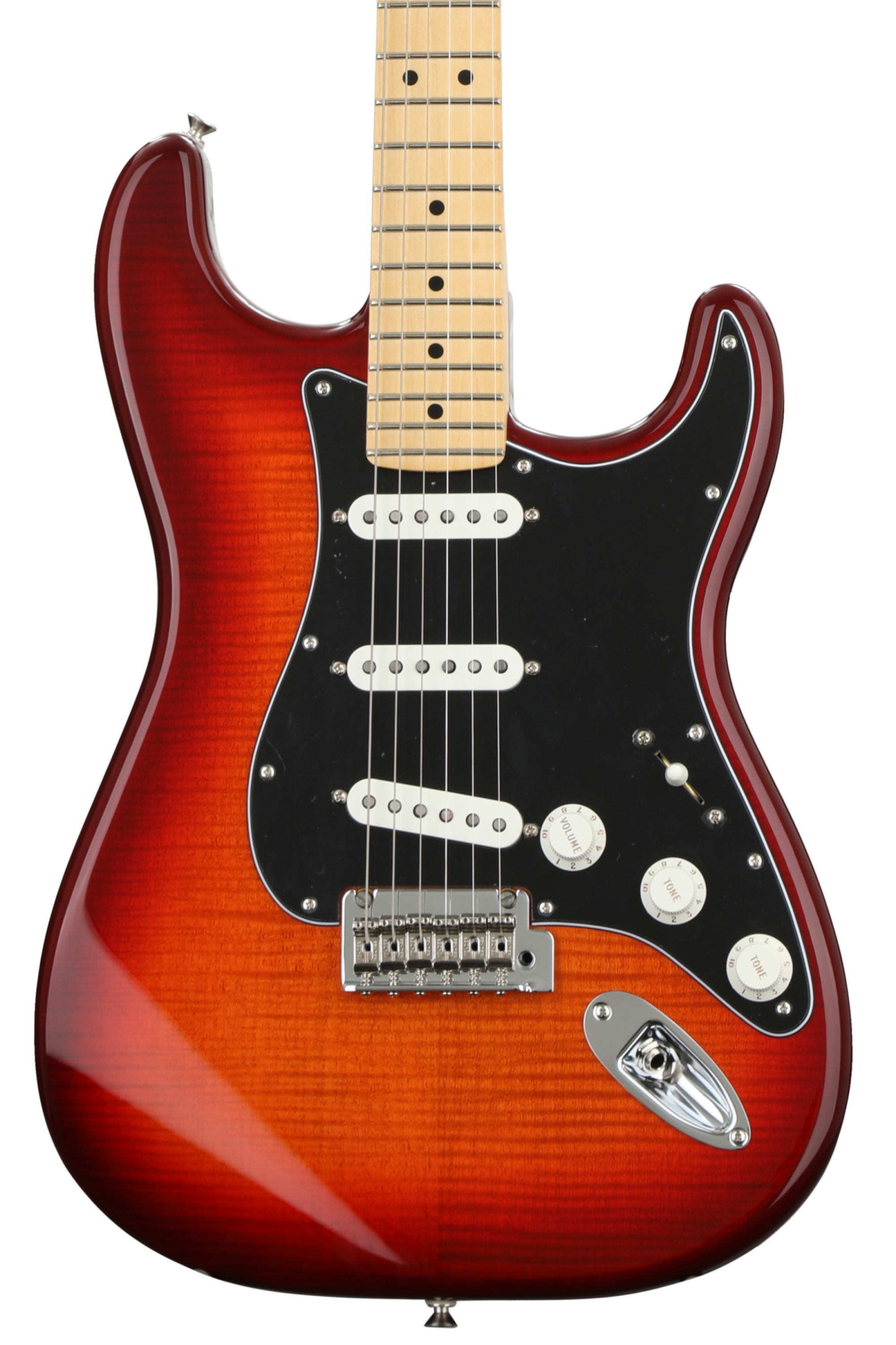 Fender Player Stratocaster Plus Top - Aged Cherry with Maple