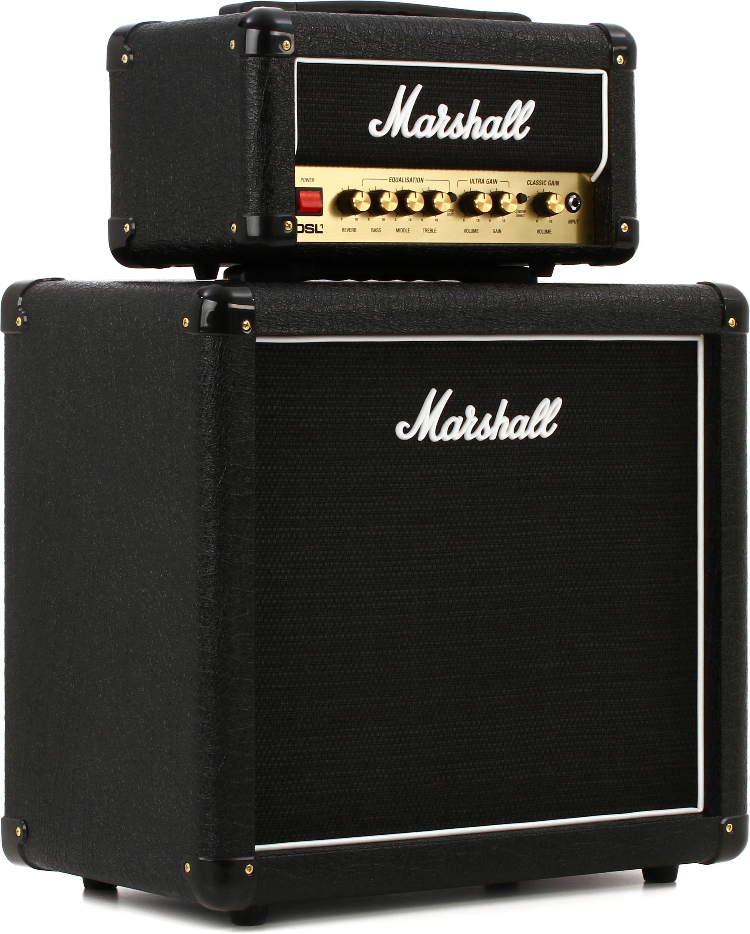 Marshall DSL1HR Head and MX112R Cabinet Bundle | Sweetwater