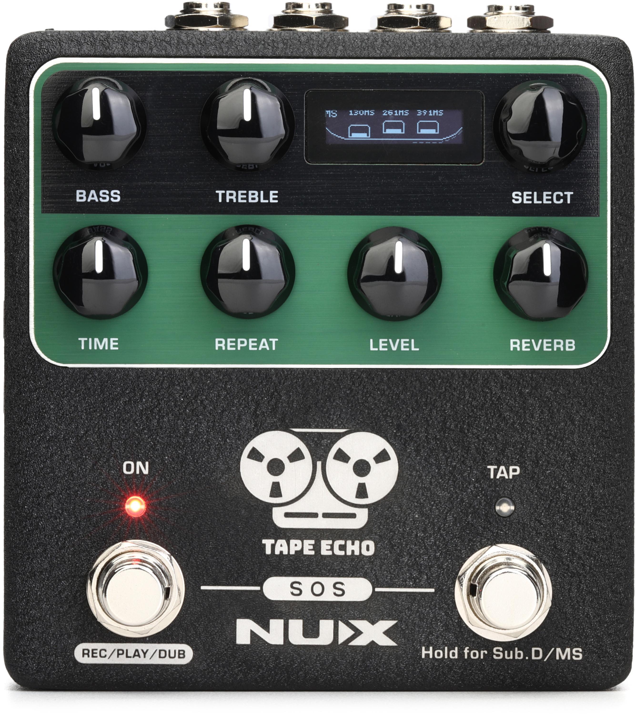 NUX Tape Echo Guitar Pedal | Sweetwater