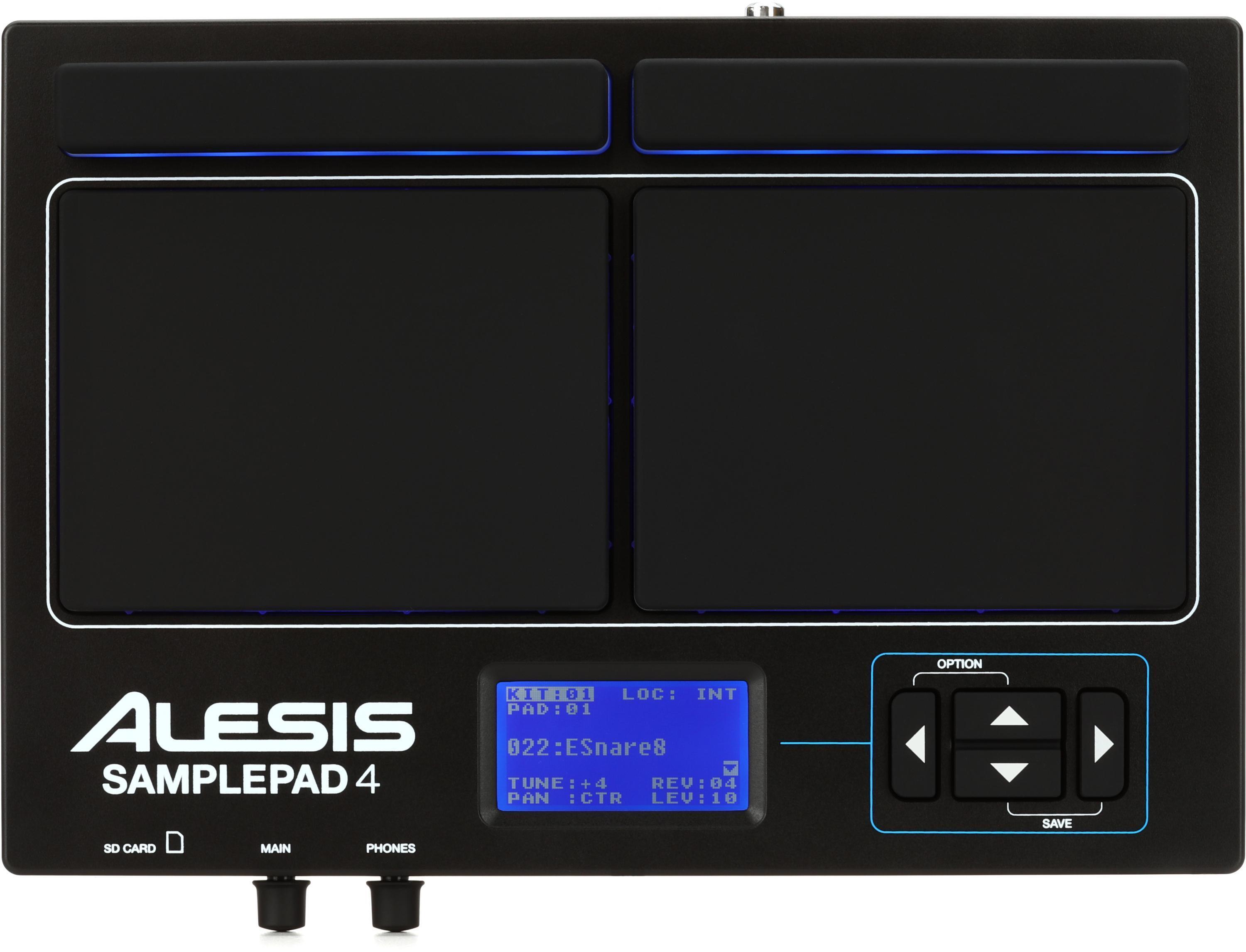 Alesis SamplePad 4 Compact Percussion Pad | Sweetwater