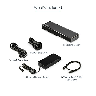 Thunderbolt 3 ドック／サンダーボルト3ドッキングステーション