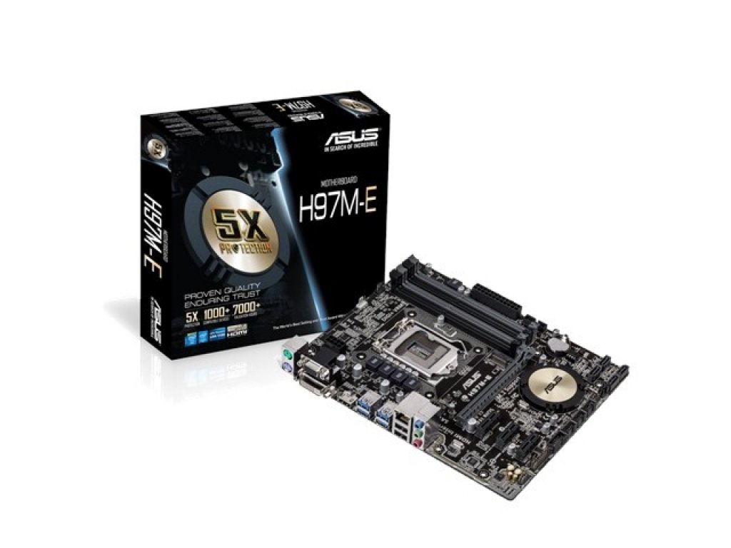 ASUS H97M-E インテル 9シリーズ LGA1150対応 intel H97チップセット