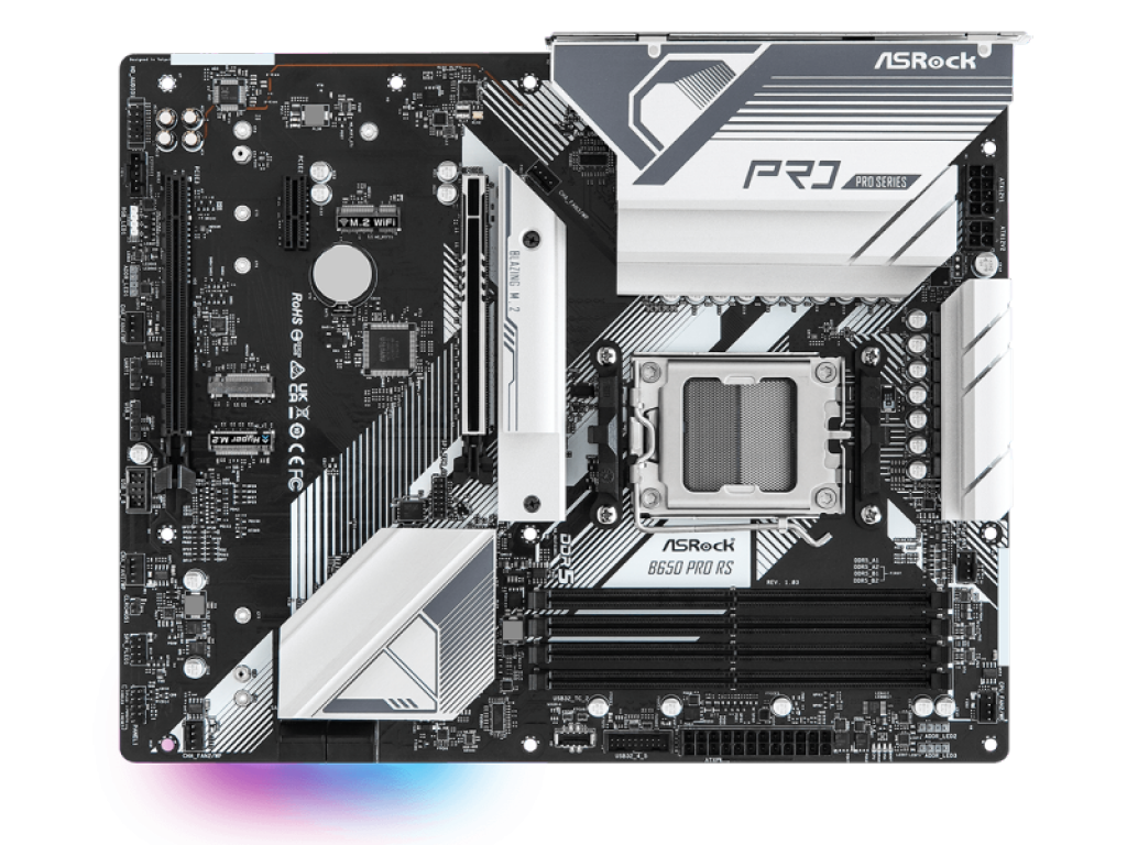 ASRock B650 Pro RS AMD 600シリーズ Socket AM5対応 AMD B650 チップ