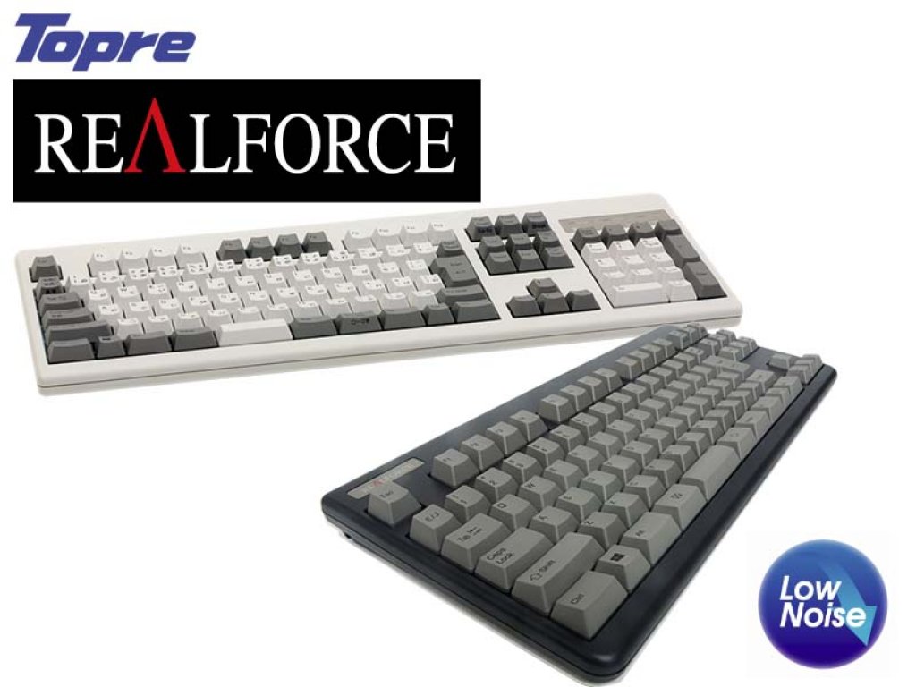 東プレから、静音キーボードの新モデル2機種が5月18日より販売開始