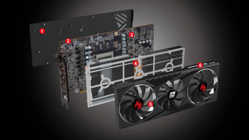 PowerColor、OC仕様の Radeon RX6800搭載カード「Red Dragon AMD