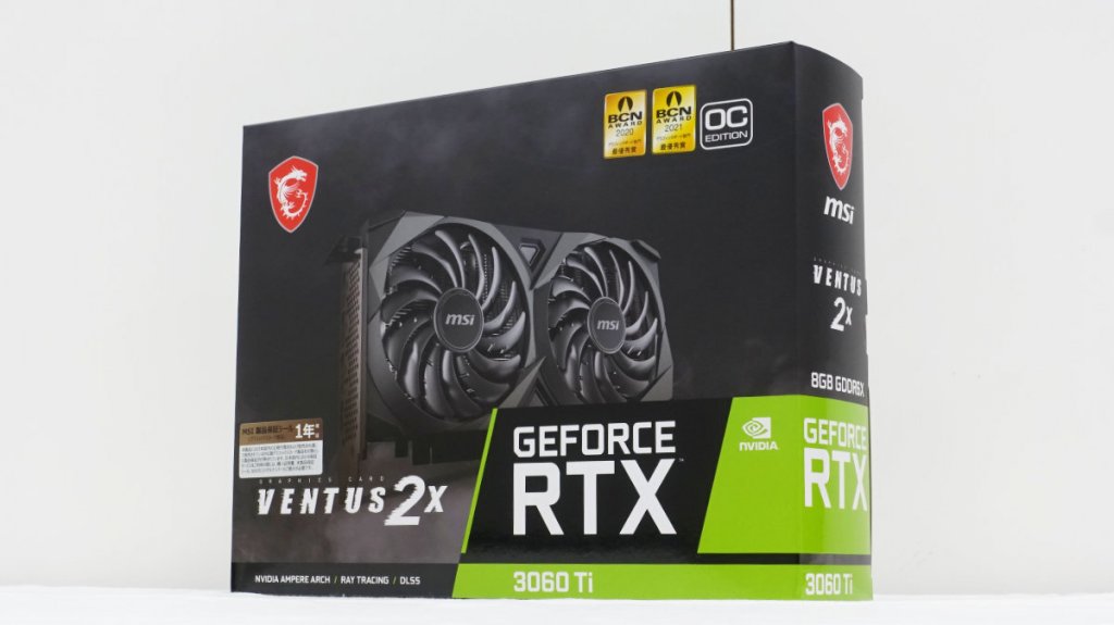 MSI、GDDR6X版のRTX3060Ti搭載グラフィックスカード「GeForce RTX 3060