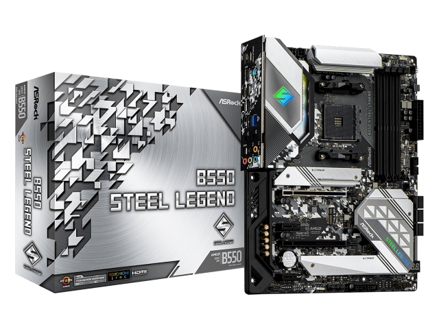 ASRock B550 Steel Legend AMD 500シリーズ Socket AM4対応 AMD B550