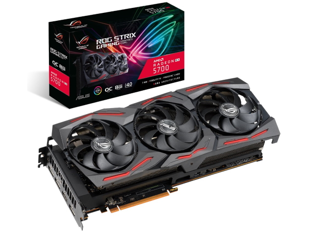 ASUS ROG-STRIX-RX5700-O8G-GAMING STRIX シリーズ RADEON RX 5700 8GB