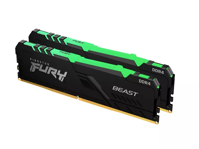 Kingston KF436C18BBAK2/32 Beast DDR4 RGB デスクトップ用 288pin
