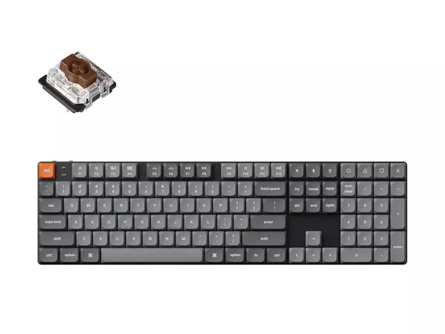 Keychron K5 Max QMK/VIA ワイヤレス カスタム・メカニカルキーボード