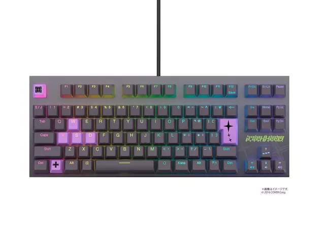 東プレ Realforce × hololive GX1 Keyboard ラプラス・ダークネス