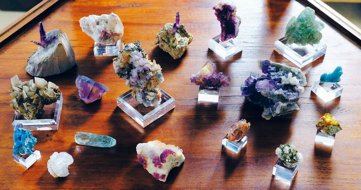 日本有数のコレクター〈PEANUTS MINERALS〉亀田和人に学ぶ、鉱物標本の
