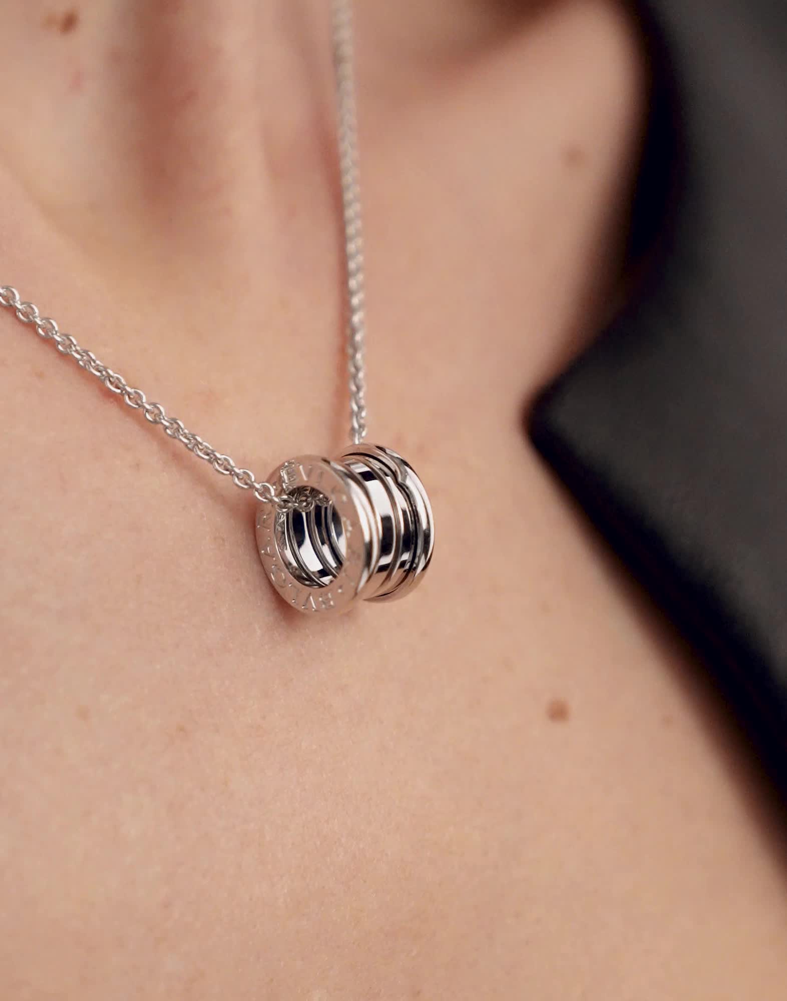 White gold B.zero1 Necklace 352815 | Bvlgari