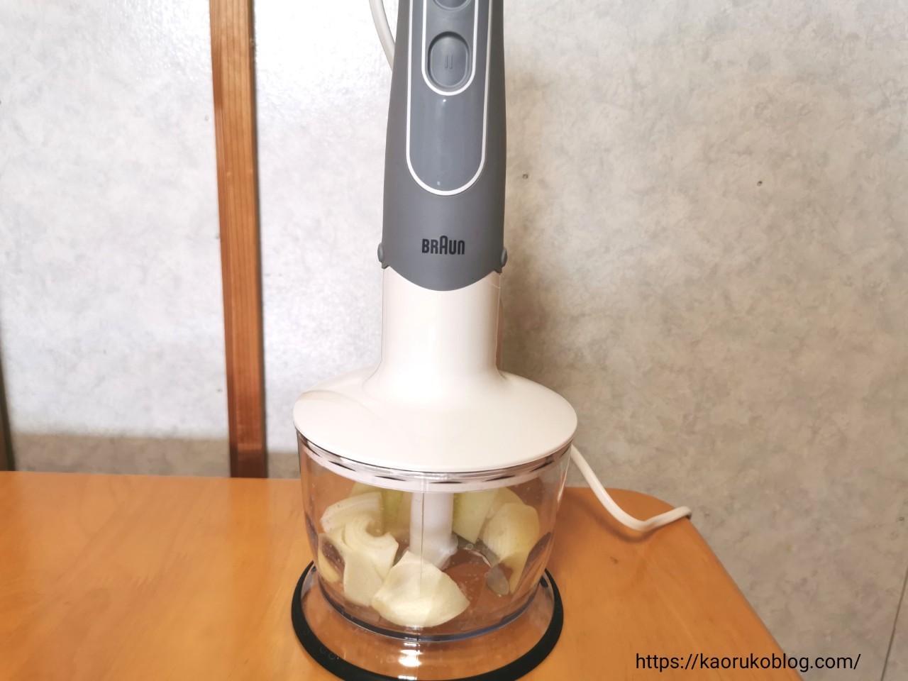離乳食便利グッズ】ブラウンのハンドブレンダーマルチクイック MQ535
