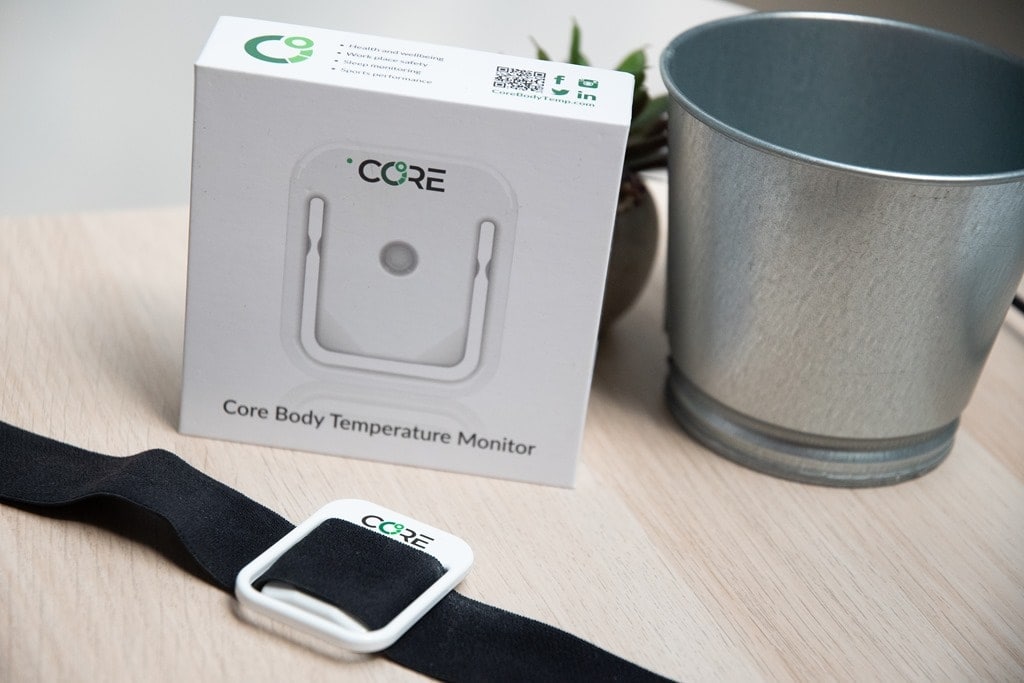 Hands-on: CORE's New Skin/Body Temp Sensor with Garmin/Wahoo