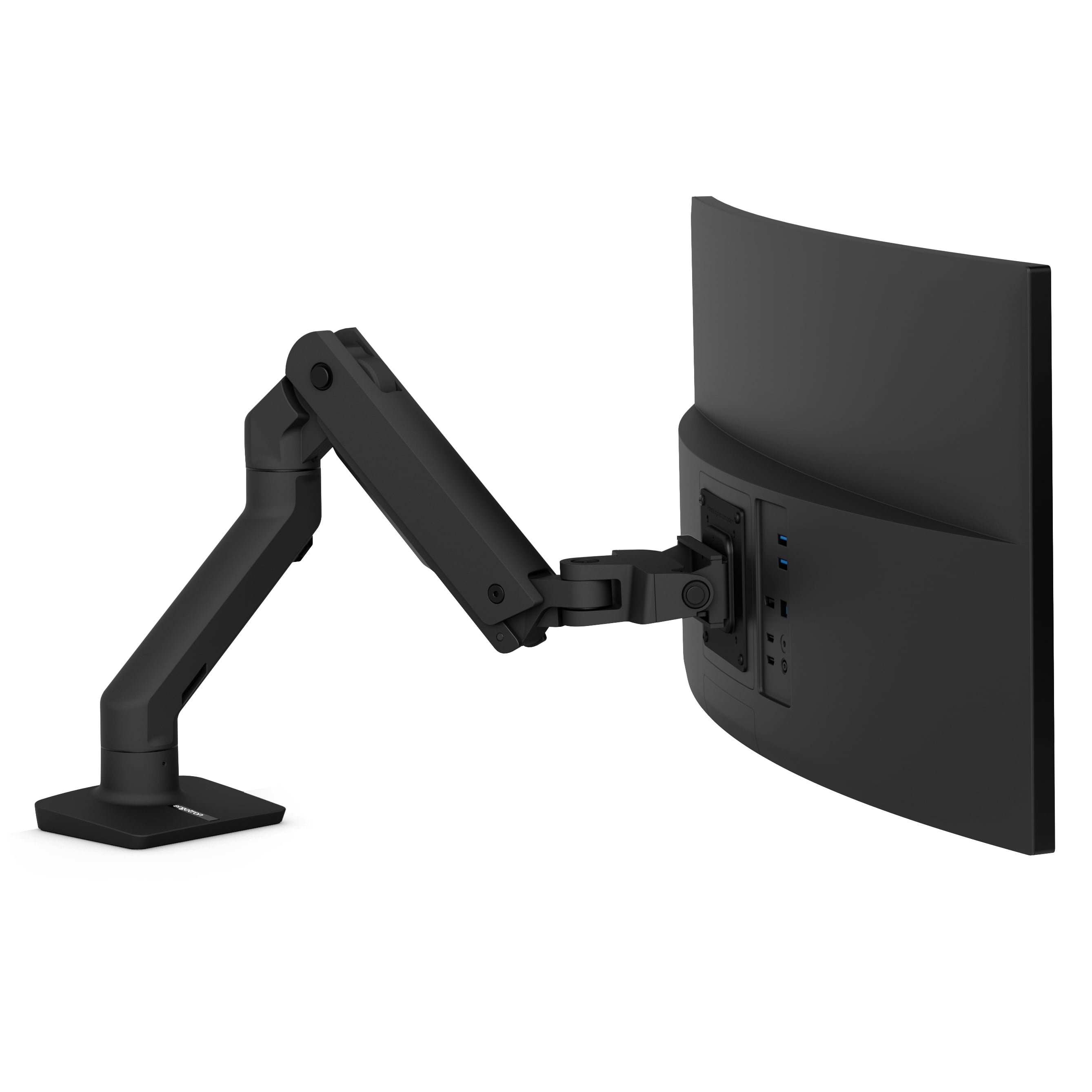 Heavy Duty Monitor Arm | Ergotron HX Desk Mounted Monitor Stand