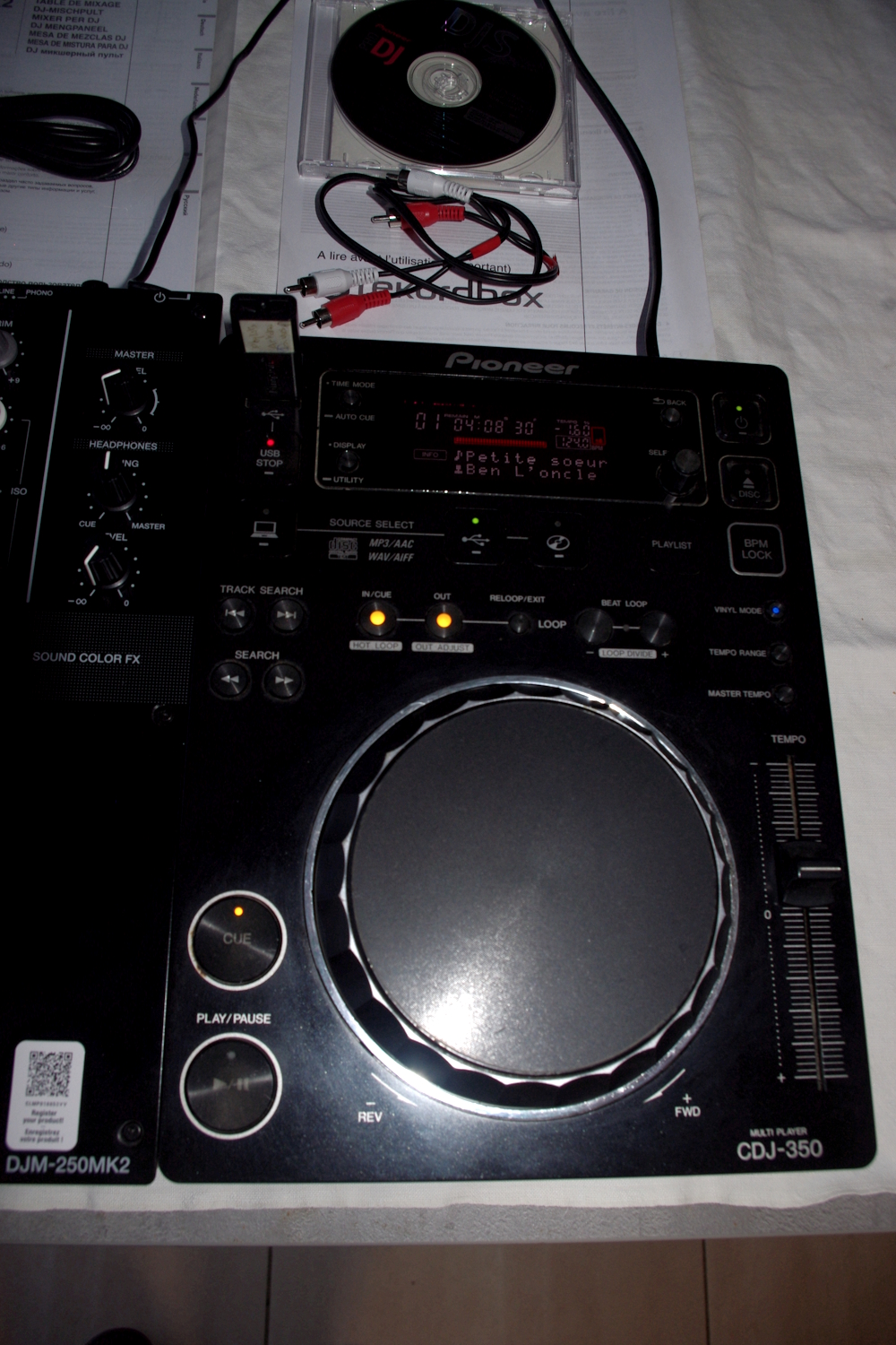 CDJ-350 - Pioneer CDJ-350 - Audiofanzine