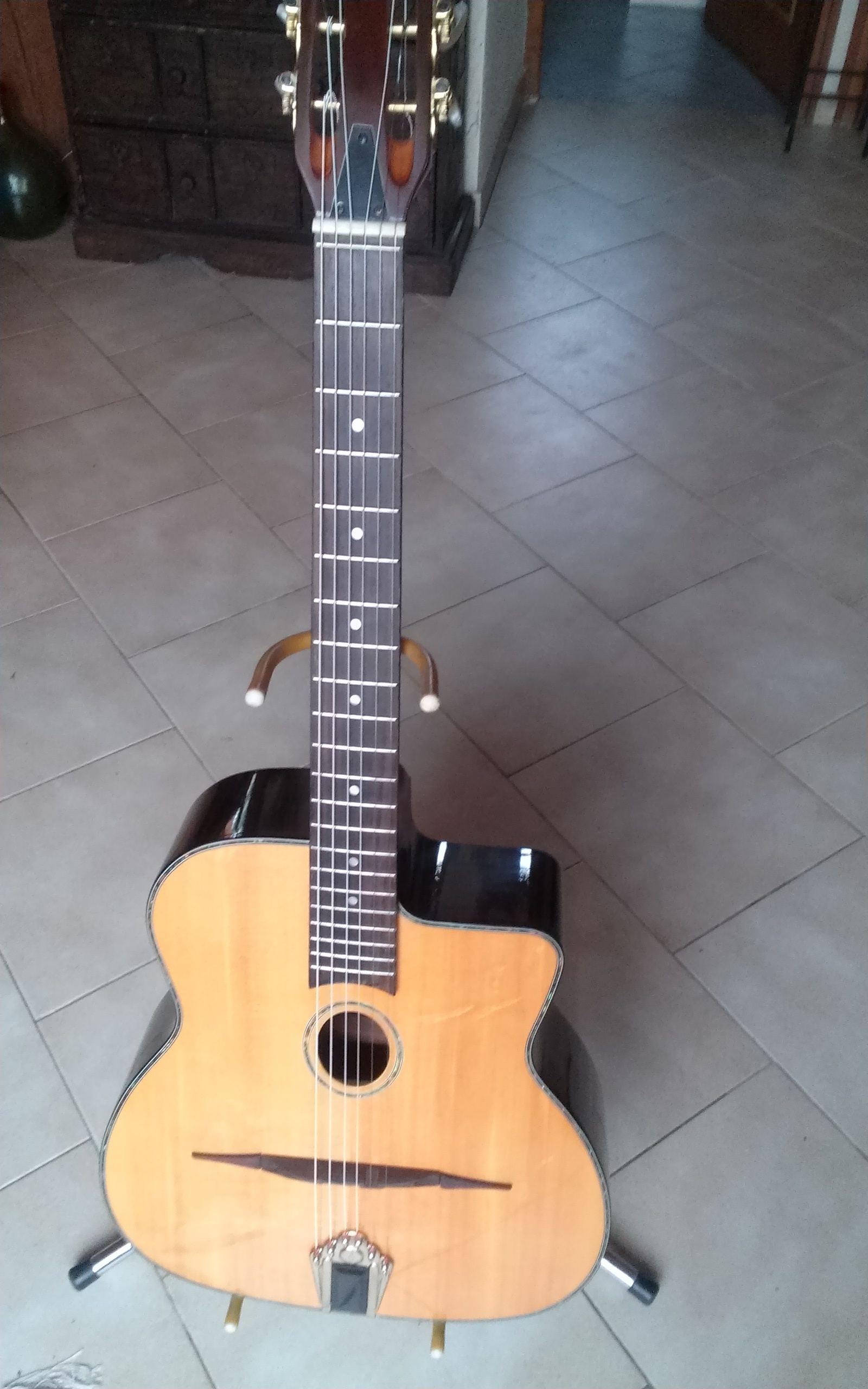 マカフェリジャズギター Rudy Larna WM 700A 弾きやすい マカフェリ