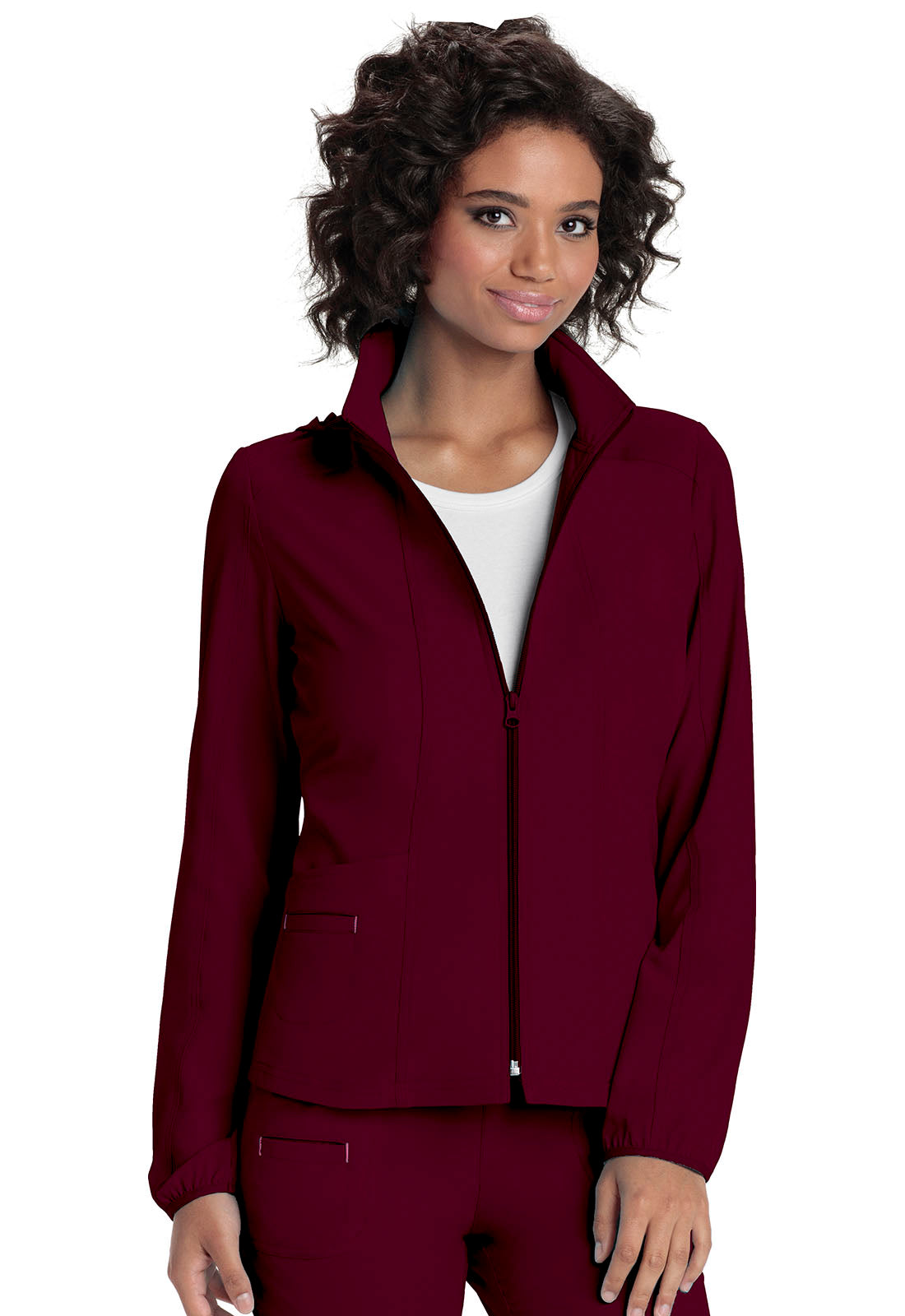HeartSoul Women's Zip Front Warm-Up Jacket – Medix Uniforms