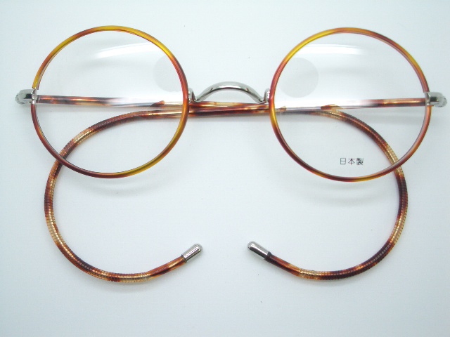 大正ロマン 一山 鼻パッド無し 縄手 巻きつる セル巻き ヲ 43口21