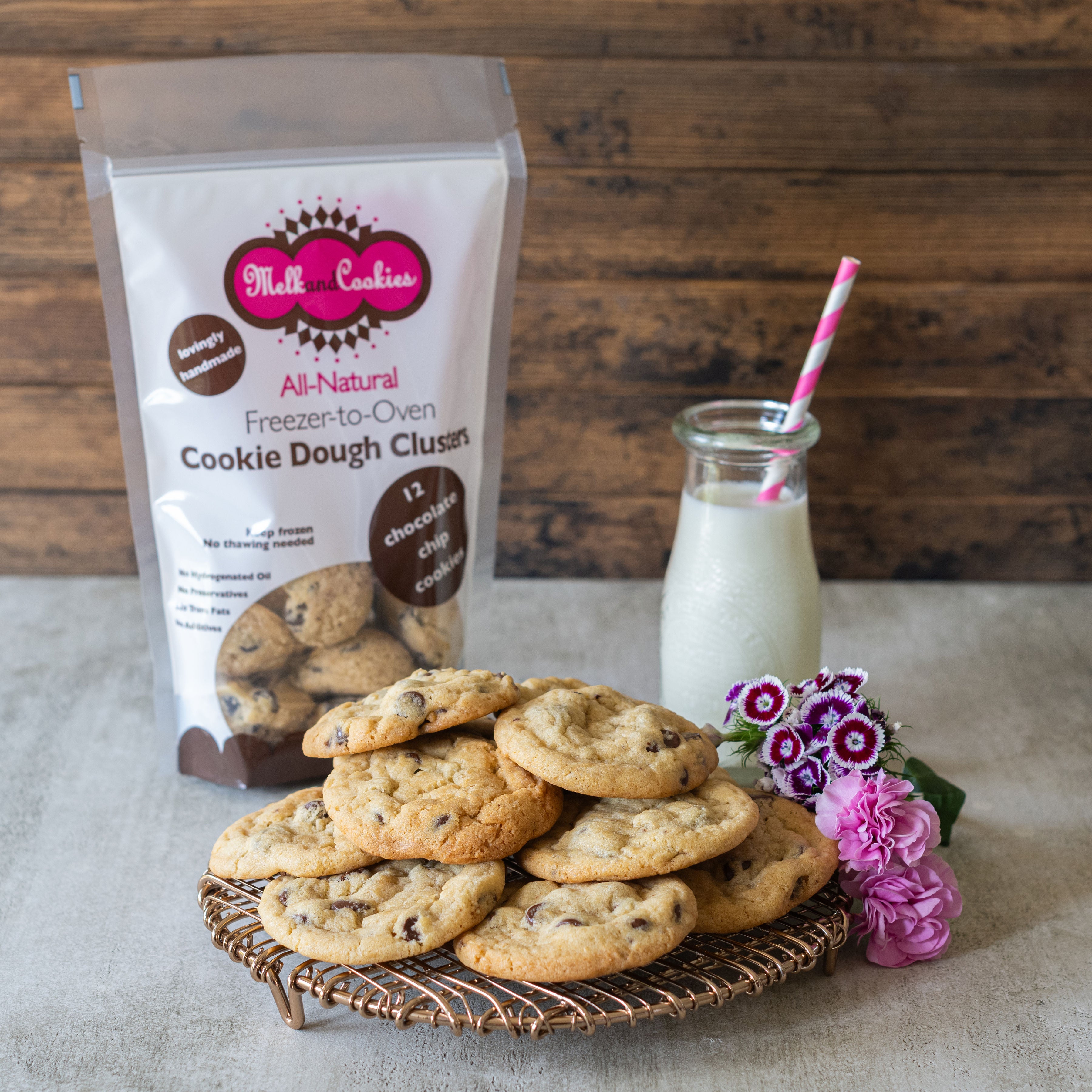 Freezer-to-Oven Cookie Dough (4pk) – MelkandCookies