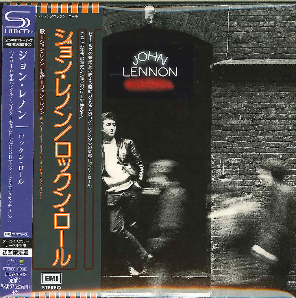 芽瑠璃堂 ＞ ジョン・レノン 『ロックン・ロール（SHM-CD、紙