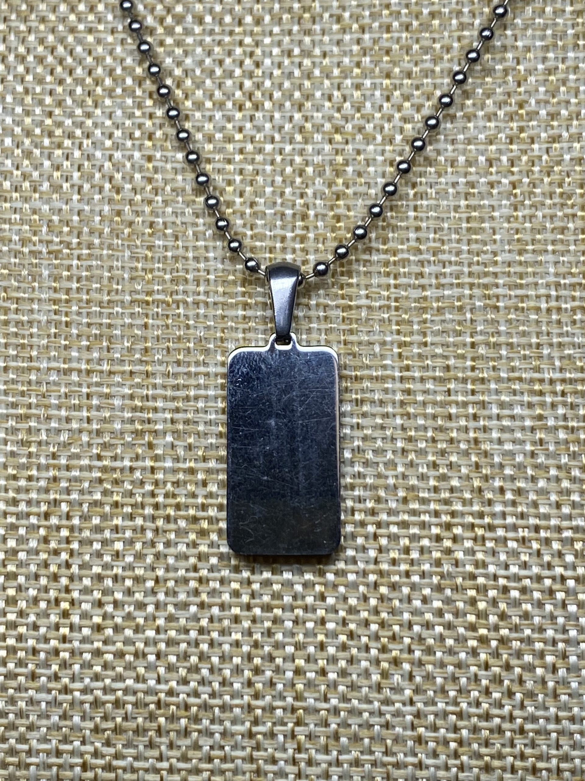 鑑別書】メテオライトジャパンのアルタイ隕石 ペンダント 23㍉ 鉄隕石