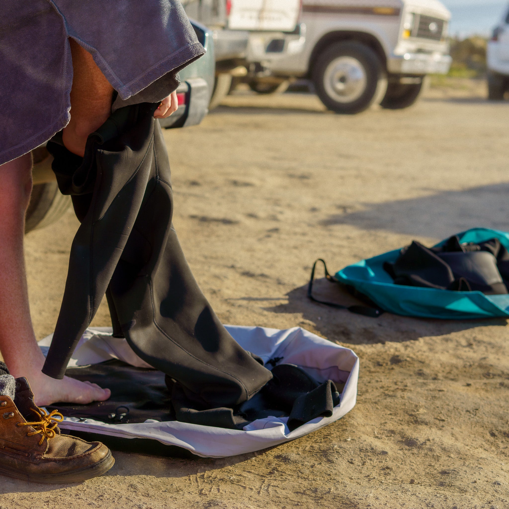 Wetsuit Changing Mat / Bag | Surf Changing Bag | Mezz Canvas