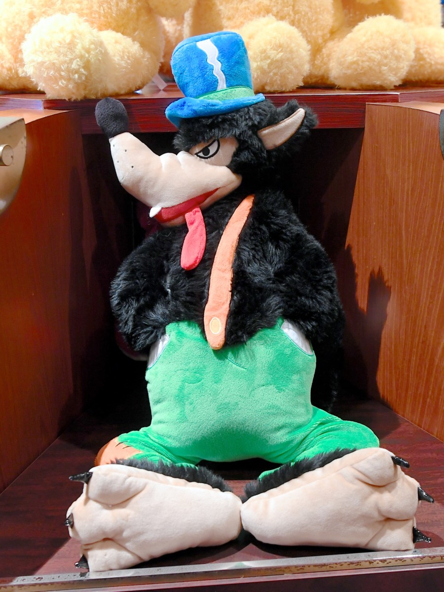 ビッグ・バッド・ウルフの抱きまくら！東京ディズニーランド『三匹の子