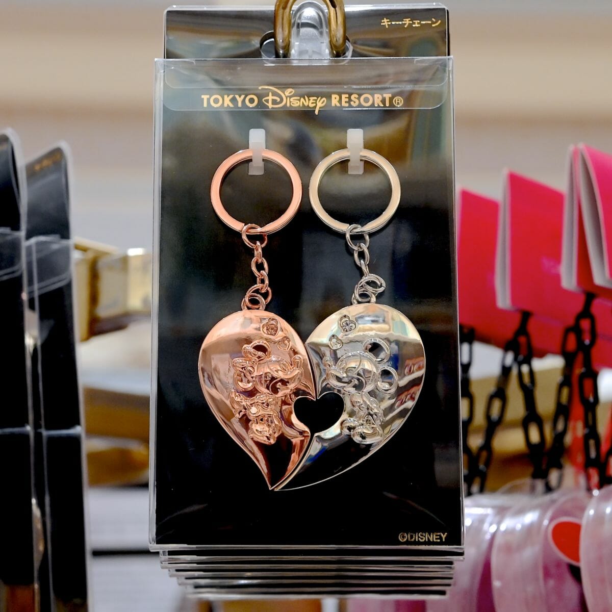 ミッキー・ミニー 20周年記念キーホルダー Amazon.co.jp