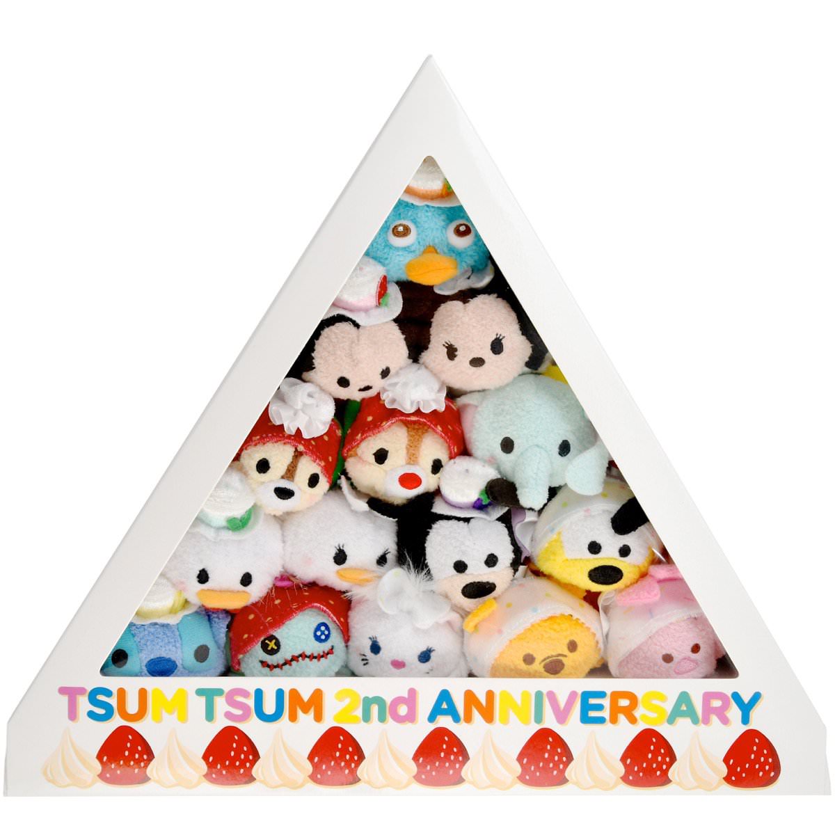 ケーキになってお祝い☆ツムツム（TSUMTSUM）2周年アニバーサリー