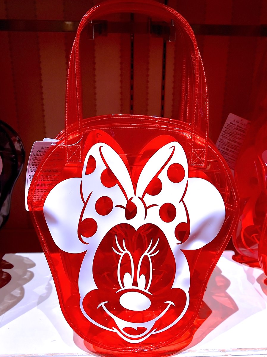 ミニーのビッグフェイスが目を引くバレンタイン♡キャンバストートが