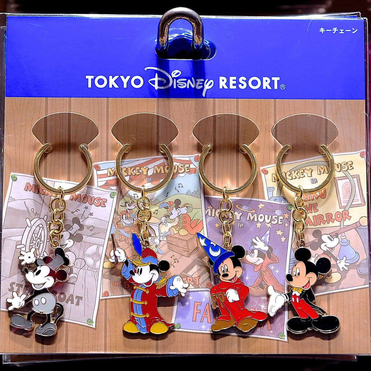 ミッキー&ミニー(根付け)ディズニーリゾート 15点 おまけストラップ